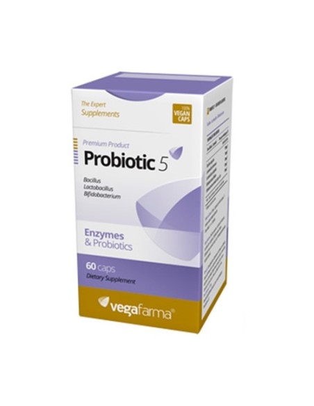 Probiotic 5 60 cápsulas Vegafarma