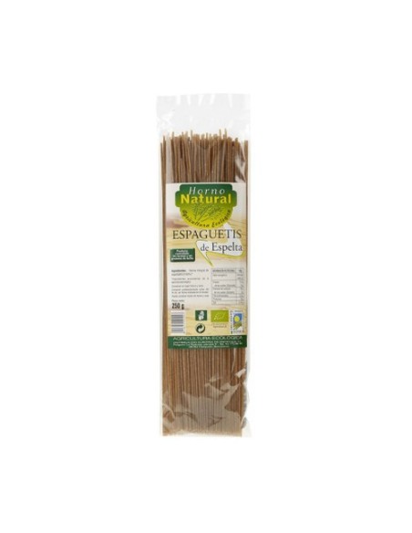 Spaguetis Espelta Ecológico 250 g Horno Natural