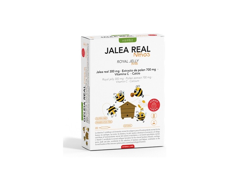 Bipole Jalea Real Fresca Infantil 20 ampollas Intersa