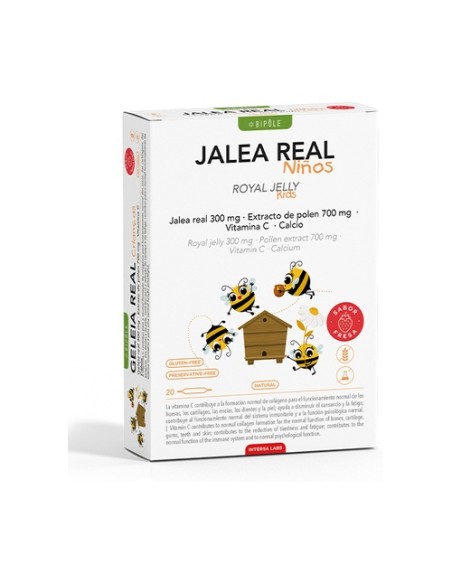 Bipole Jalea Real Fresca Infantil 20 ampollas Intersa