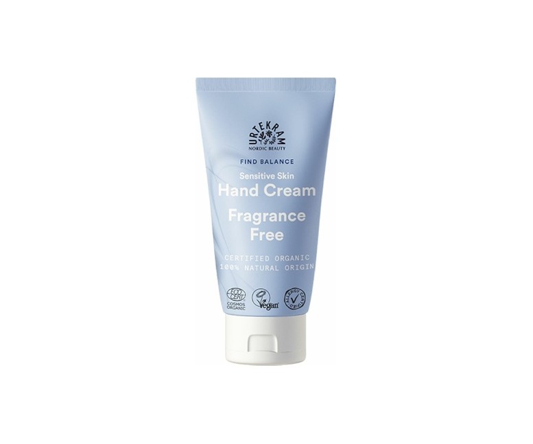 Crema manos sin fragancia 75 ml de crema Urtekram