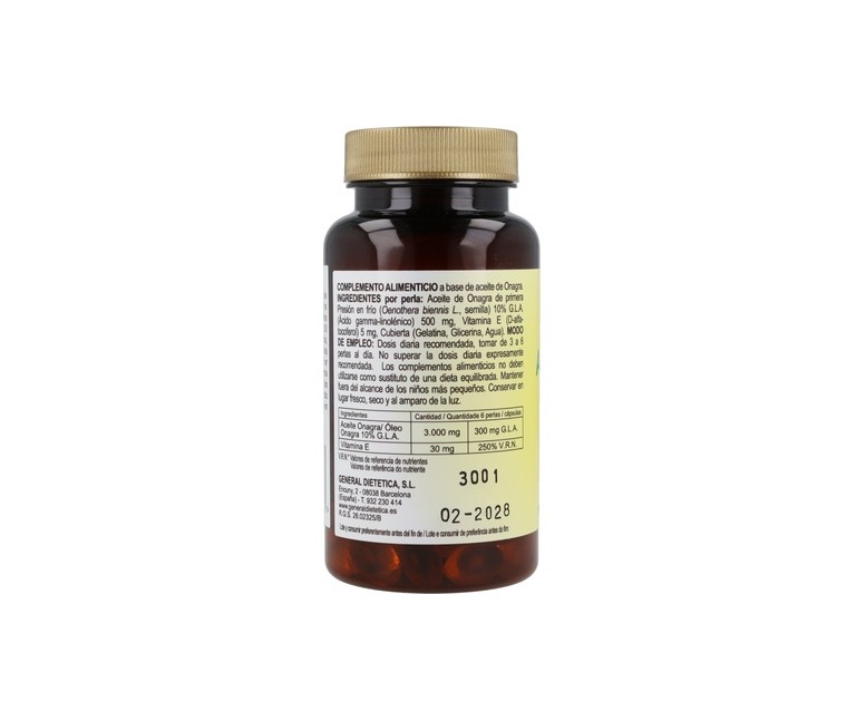 Onagra 100 perlas (500mg) Integralia