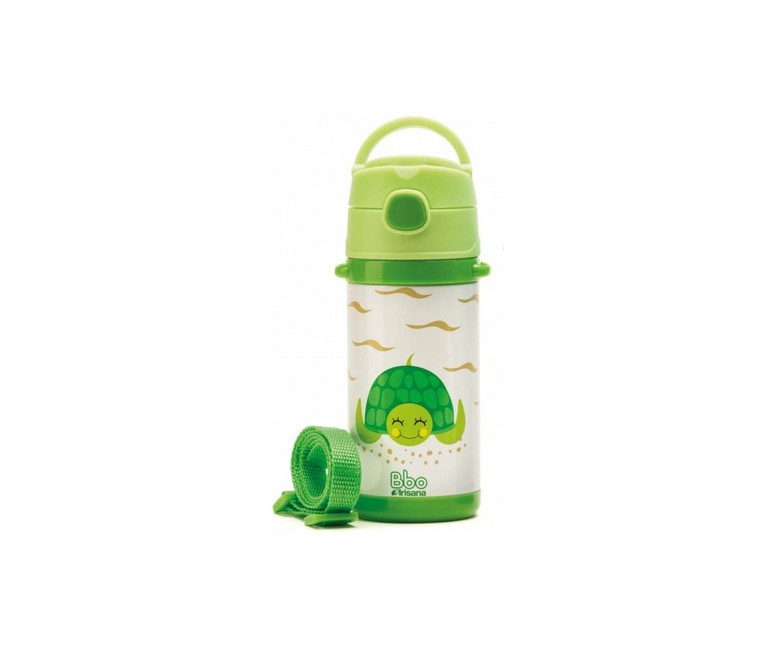 Botella Bbo Termo Infantil Verde 320 ml (Verde) Irisana