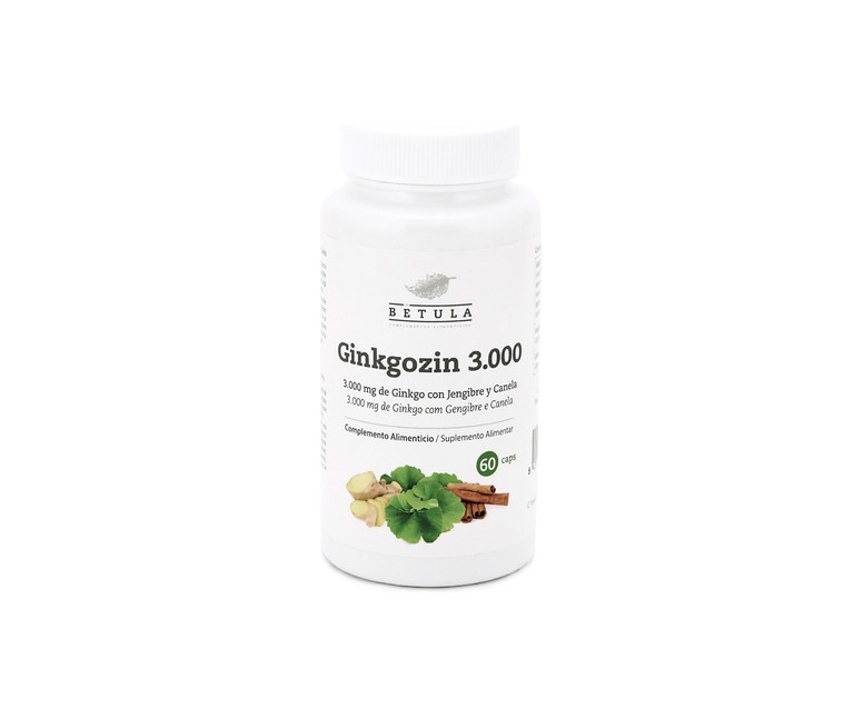 Ginkgozin 3000 60 cápsulas Betula