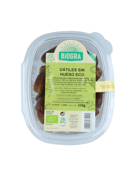 Dátiles sin Hueso 230 g Biográ