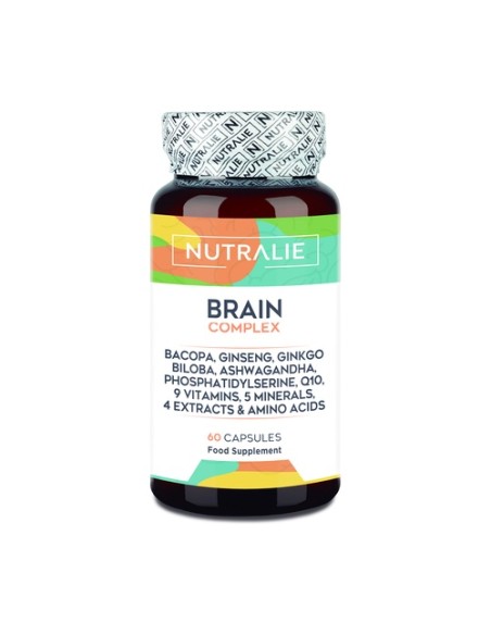 Brain complex nootrópico agilidad mental memoria 60 cápsulas Nutralie