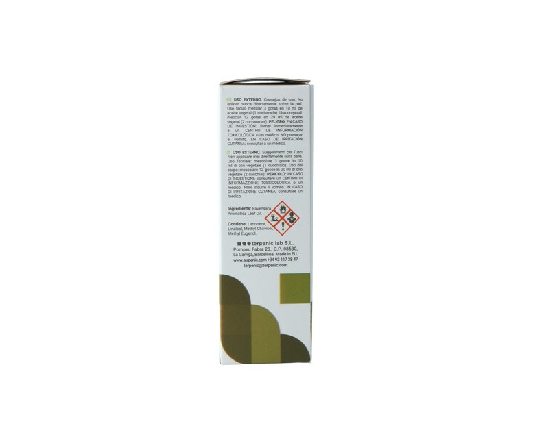 Aceite Esencial Ravensara 10 ml de aceite esencial Terpenic