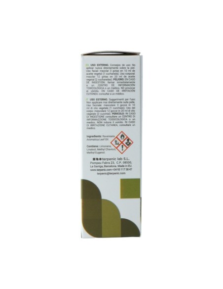 Aceite Esencial Ravensara 10 ml de aceite esencial Terpenic