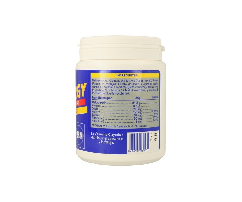 GSN-ISO Energy (Sabor Naranja) 480 g (Naranja) Gsn