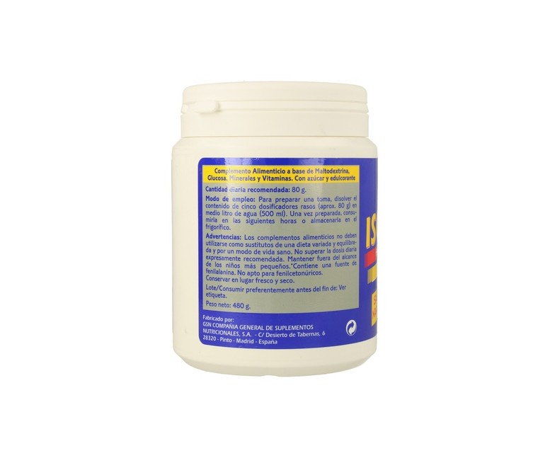 GSN-ISO Energy (Sabor Naranja) 480 g (Naranja) Gsn