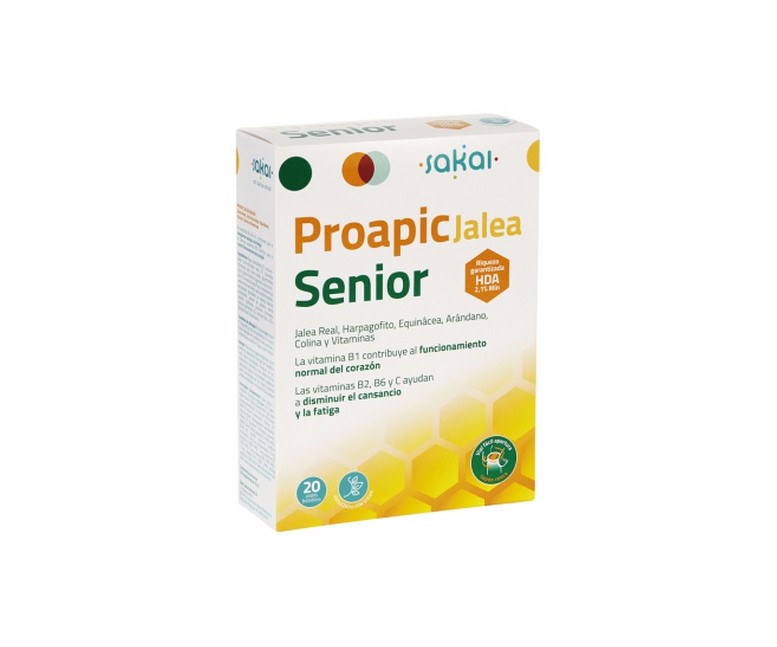 Proapic Jalea Real Senior 20 ampollas Sakai