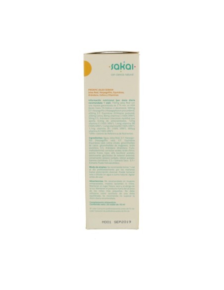 Proapic Jalea Real Senior 20 ampollas Sakai