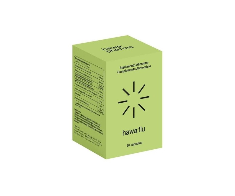 Flu, fortalecimiento del sistema inmune 30 cápsulas Hawa pharm
