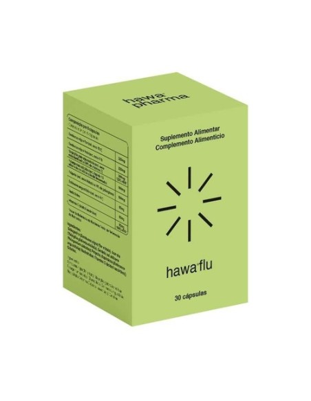 Flu, fortalecimiento del sistema inmune 30 cápsulas Hawa pharm