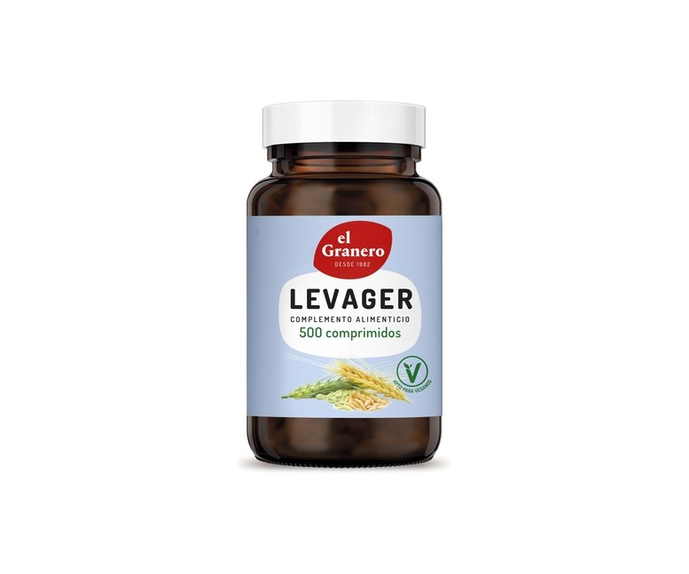 Levager (Levadura de Cerveza con Germen de Trigo) 500 comprimidos El Granero Integral
