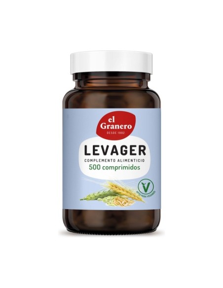 Levager (Levadura de Cerveza con Germen de Trigo) 500 comprimidos El Granero Integral
