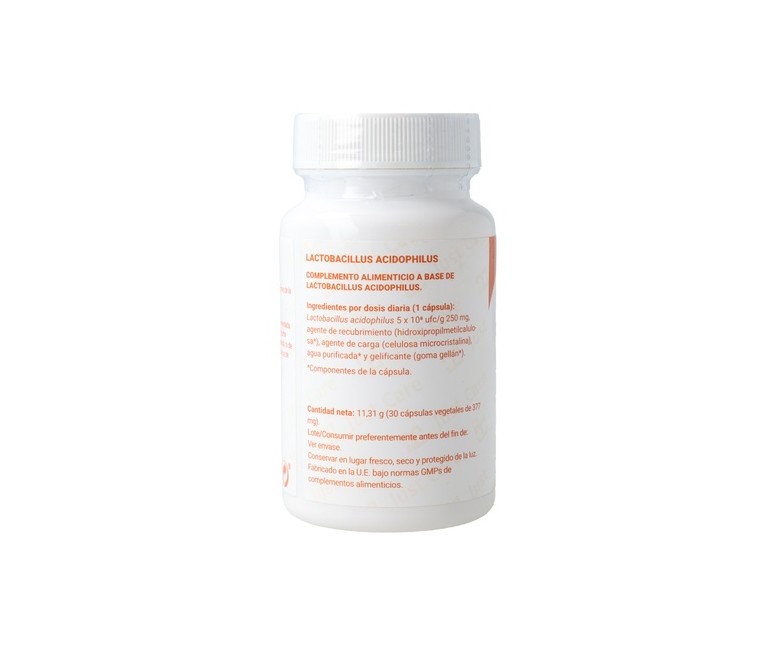 Lactobacillus acidophilus 30 cápsulas Naturlider