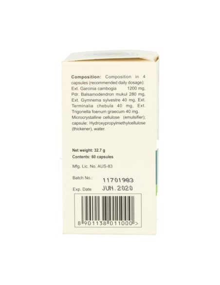 Ayurslim combinado control de peso 60 cápsulas Himalaya Herbals