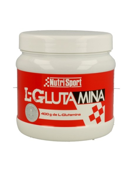 L-Glutamina polvo 400 g Nutrisport