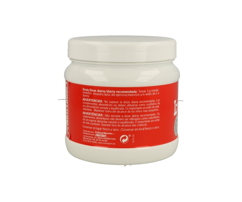 L-Glutamina polvo 400 g Nutrisport