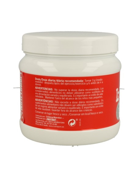 L-Glutamina polvo 400 g Nutrisport