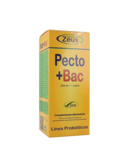 Pecto + Bac 250 ml + 1 sobre Zeus