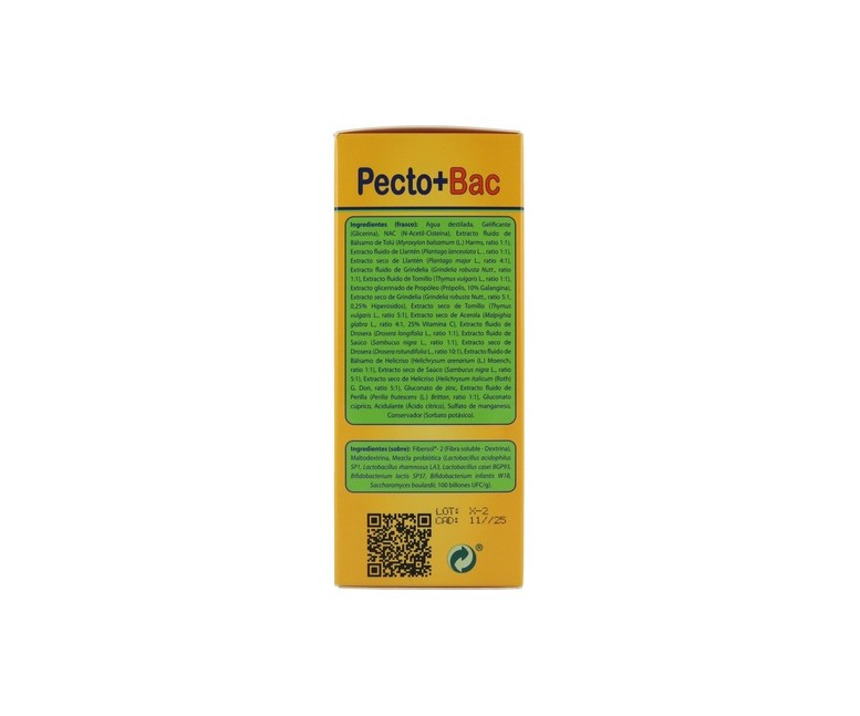 Pecto + Bac 250 ml + 1 sobre Zeus