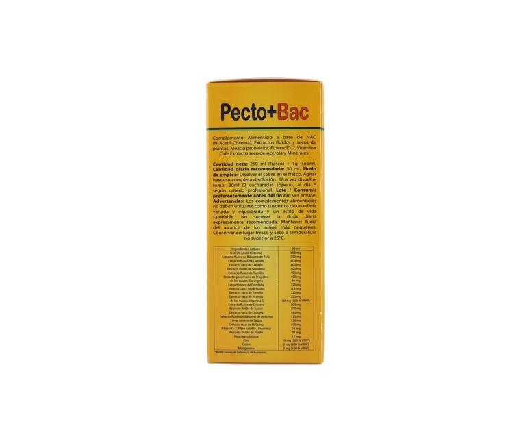 Pecto + Bac 250 ml + 1 sobre Zeus