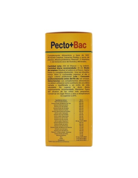 Pecto + Bac 250 ml + 1 sobre Zeus