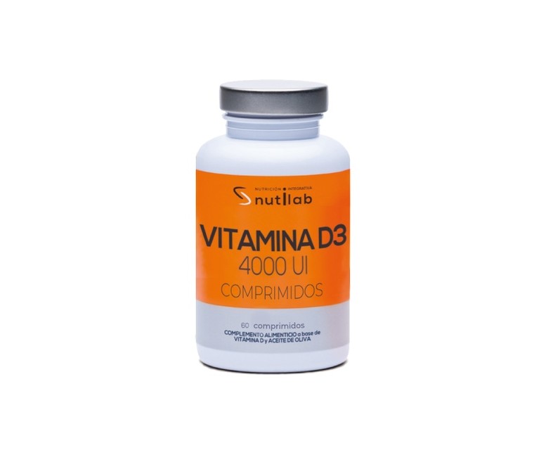 Vitamina D3 4000UI 60 comprimidos Nutilab