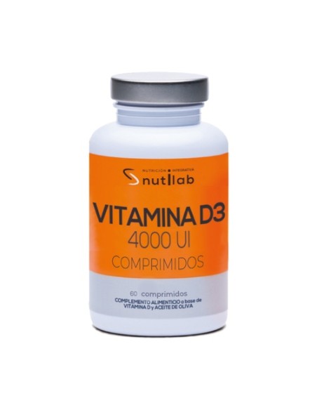 Vitamina D3 4000UI 60 comprimidos Nutilab