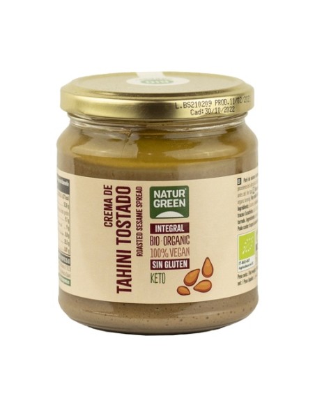 Tahin tostado Bio 300 g de crema NaturGreen