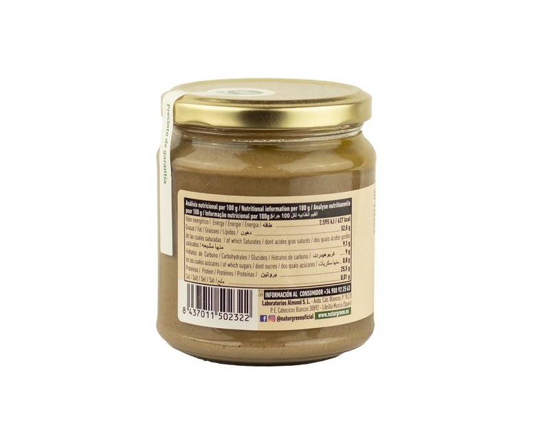 Tahin tostado Bio 300 g de crema NaturGreen