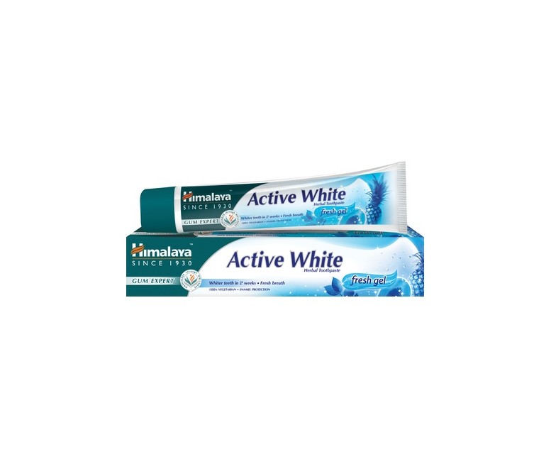 Dentífrico Blanco Gel Activo 75 g Himalaya Herbals