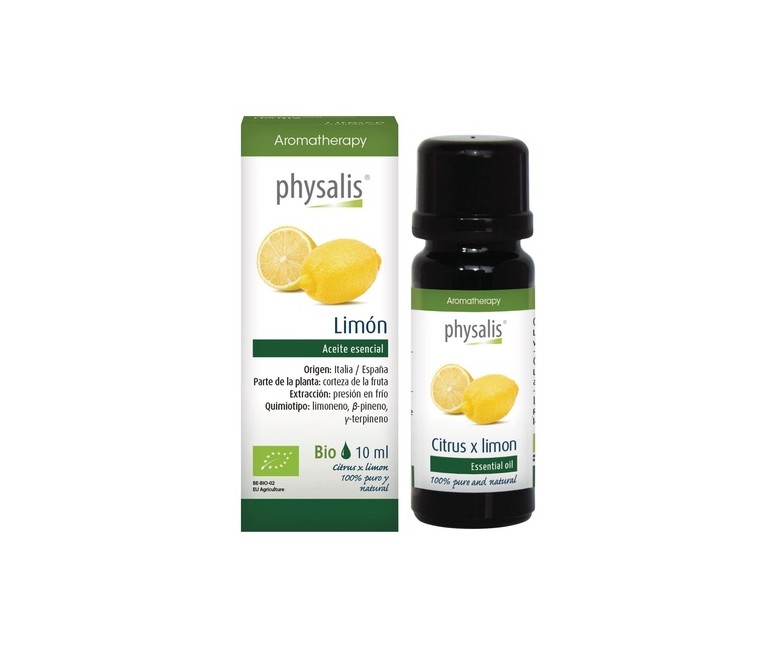 Aceite esencial de limón Bio 10 ml Physalis