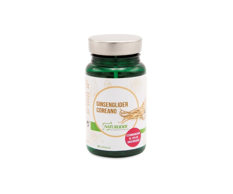 Ginseng Coreano 60 cápsulas Naturlider
