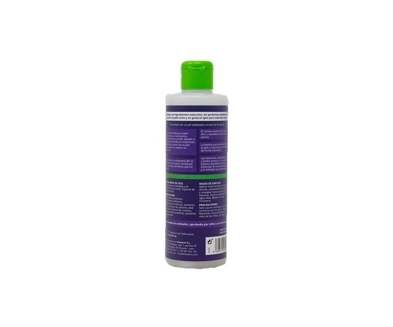 Champú perros pelo corto 500 ml DR GREEN