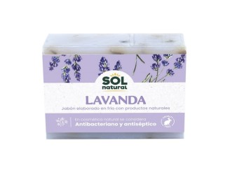 Jabón natural de lavanda