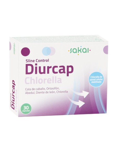 Sline Control Diurcap Chlorella 30 cápsulas Sakai