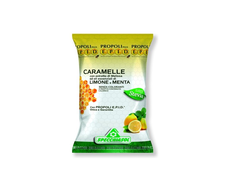 Pack Caramelos de limón y melissa 20 unidades de 67,2 g Specchiasol