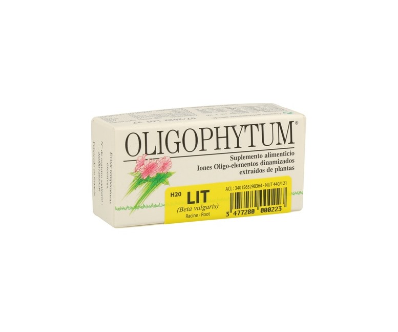Oligophytum Litio (H20 LIT) 100 comprimidos sublinguales Holistica