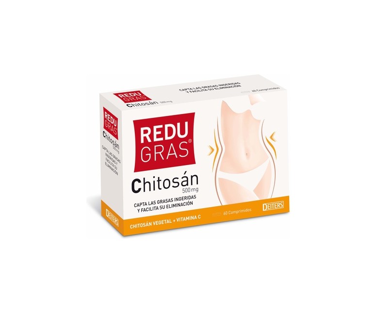 Redugras Chitosan 60 comprimidos de 500mg Deiters