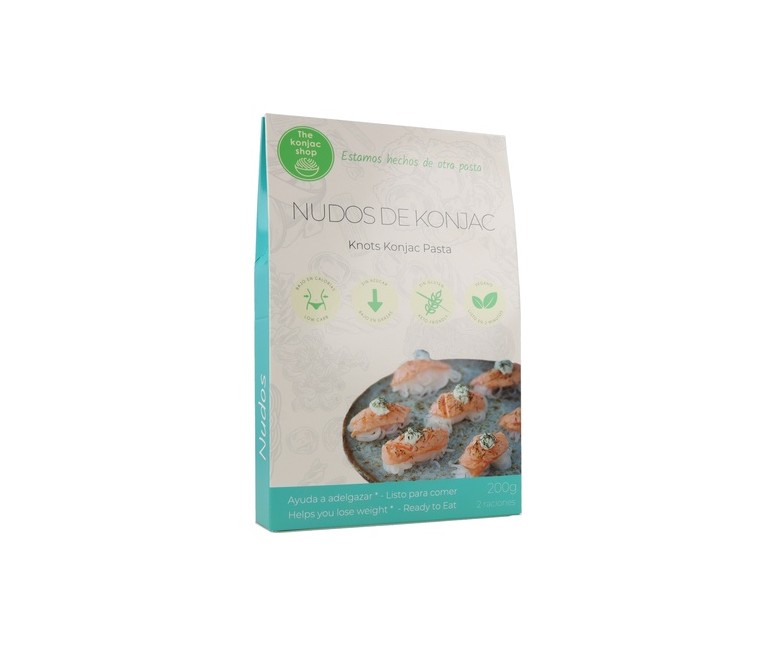 Nudos de konjac 200 g The Konjac Shop