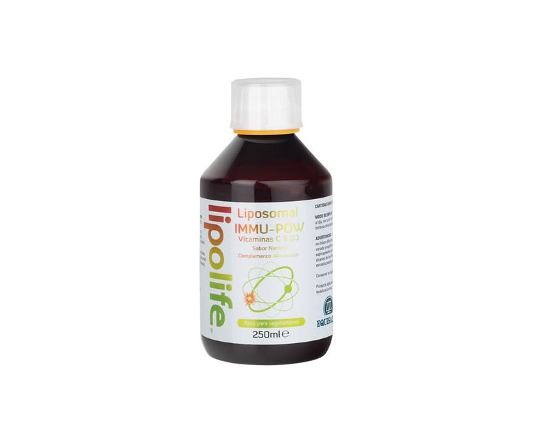 Liposomal immu-pow 250 ml (Naranja) Equisalud