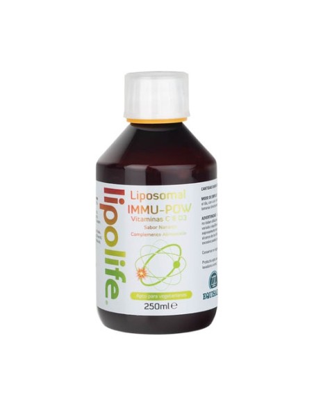 Liposomal immu-pow 250 ml (Naranja) Equisalud