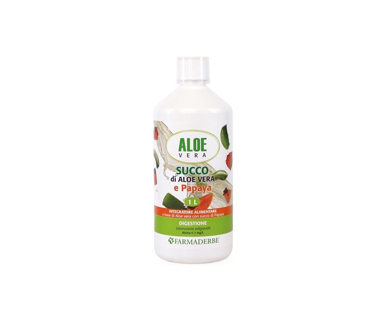 Jugo de Aloe Vera y Papaya 1 L Farmaderbe