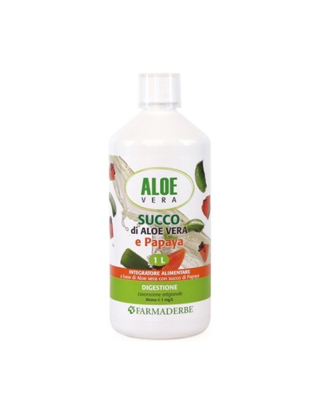 Jugo de Aloe Vera y Papaya 1 L Farmaderbe