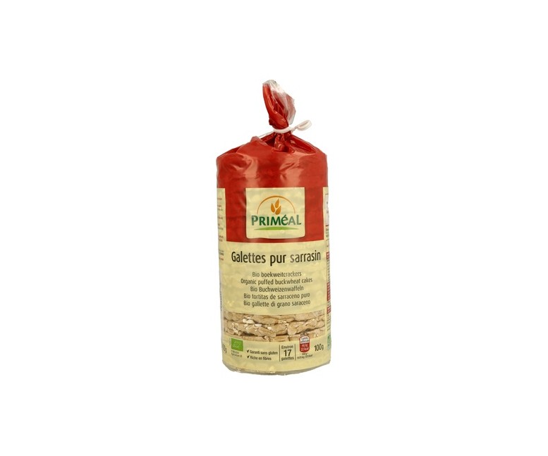 Tortitas de Sarraceno Puro Bio 100 g Primeal