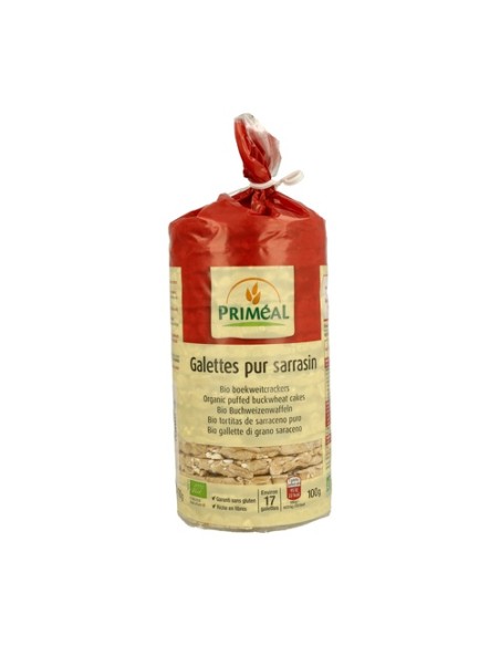 Tortitas de Sarraceno Puro Bio 100 g Primeal