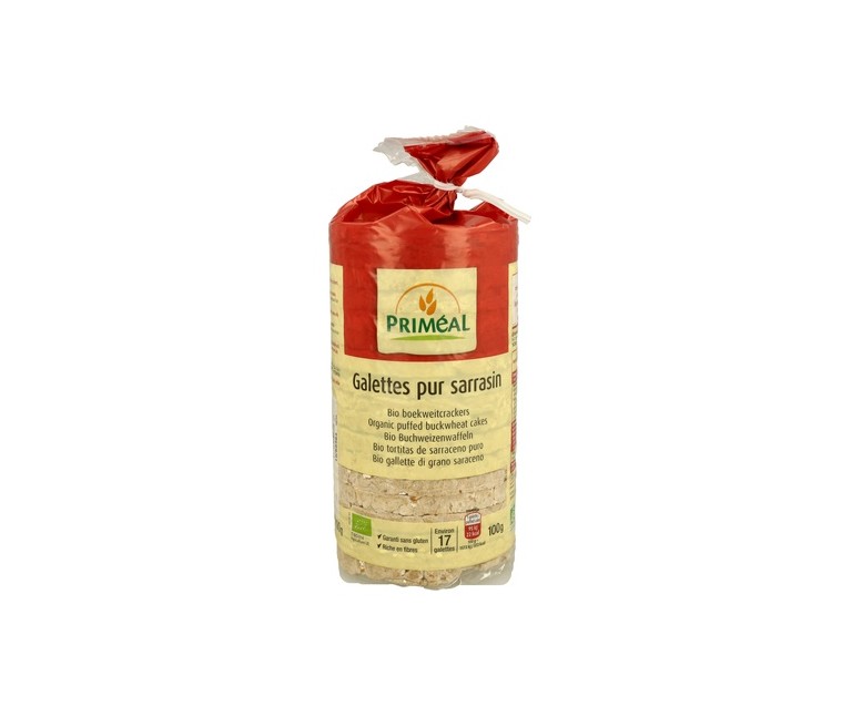 Tortitas de Sarraceno Puro Bio 100 g Primeal